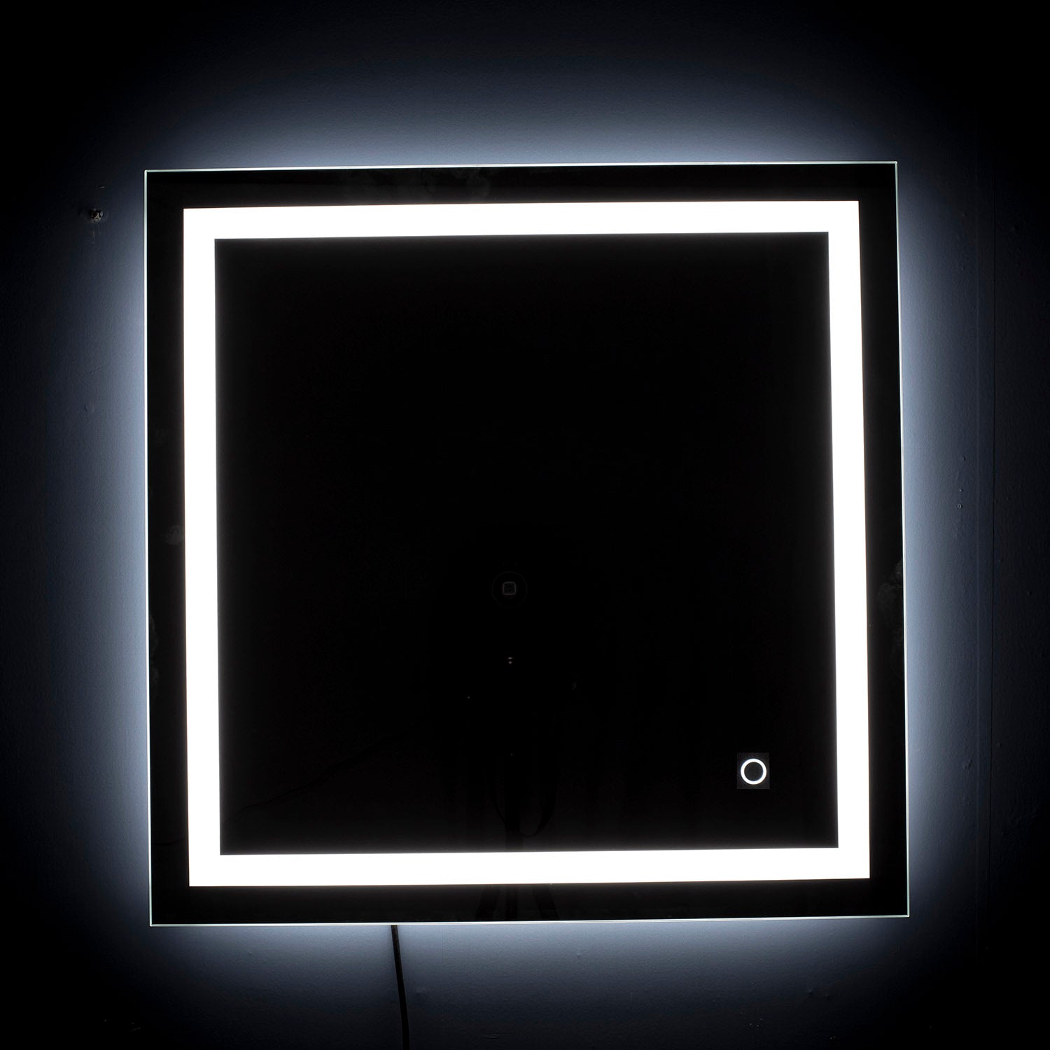 Lyra 30 x 30 Inch LED Mirror  - Shop at Home Craft Studio - 19