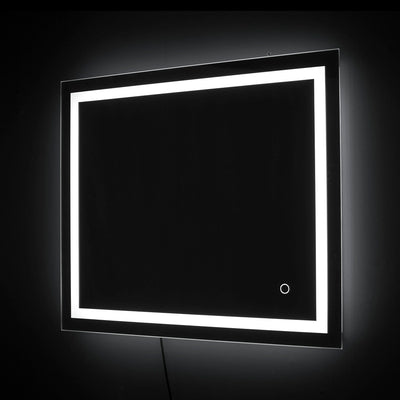 Lyra 36 x 30 Inch LED Mirror  - Shop at Home Craft Studio - 17