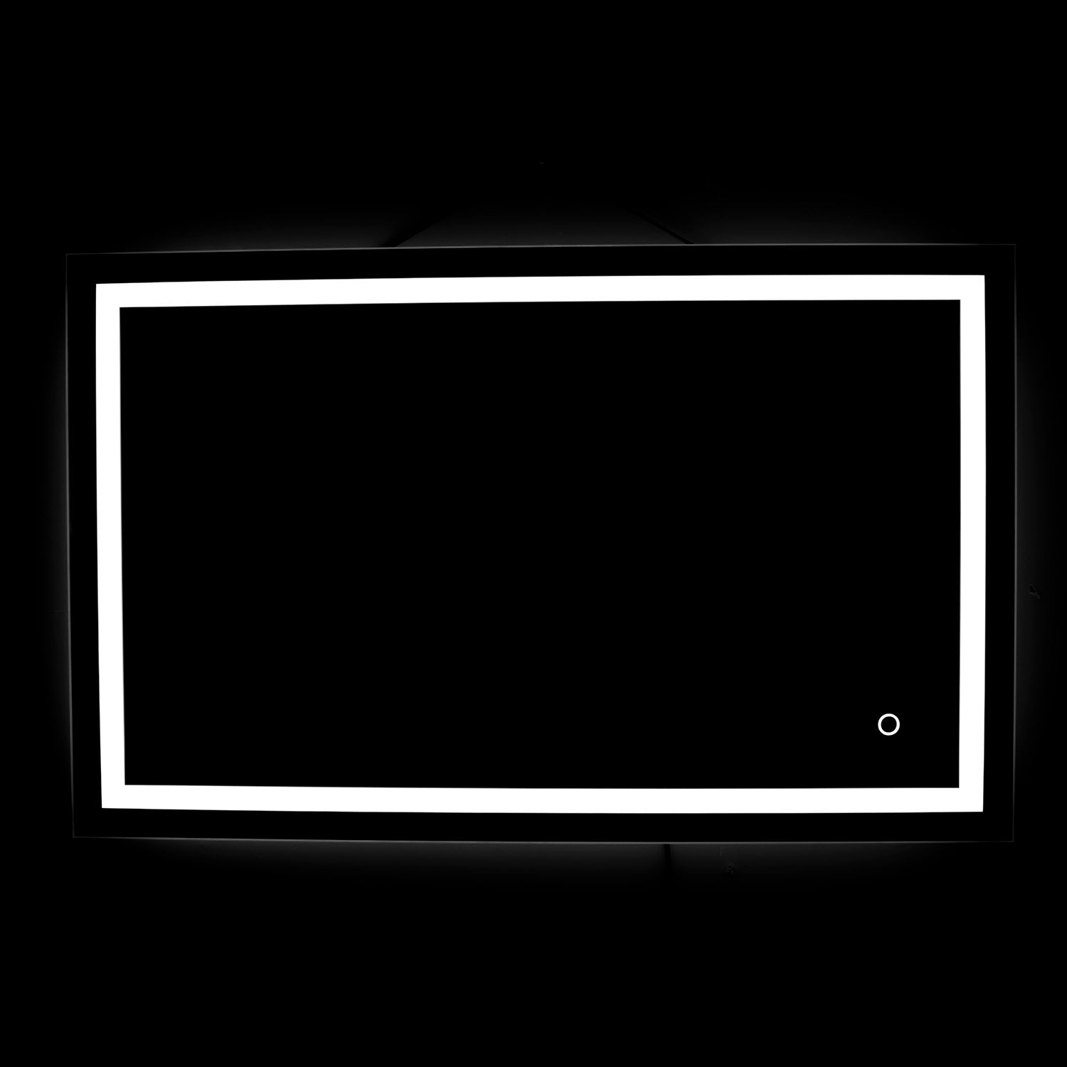 Lyra 48 x 30 Inch LED Mirror  - Shop at Home Craft Studio - 18