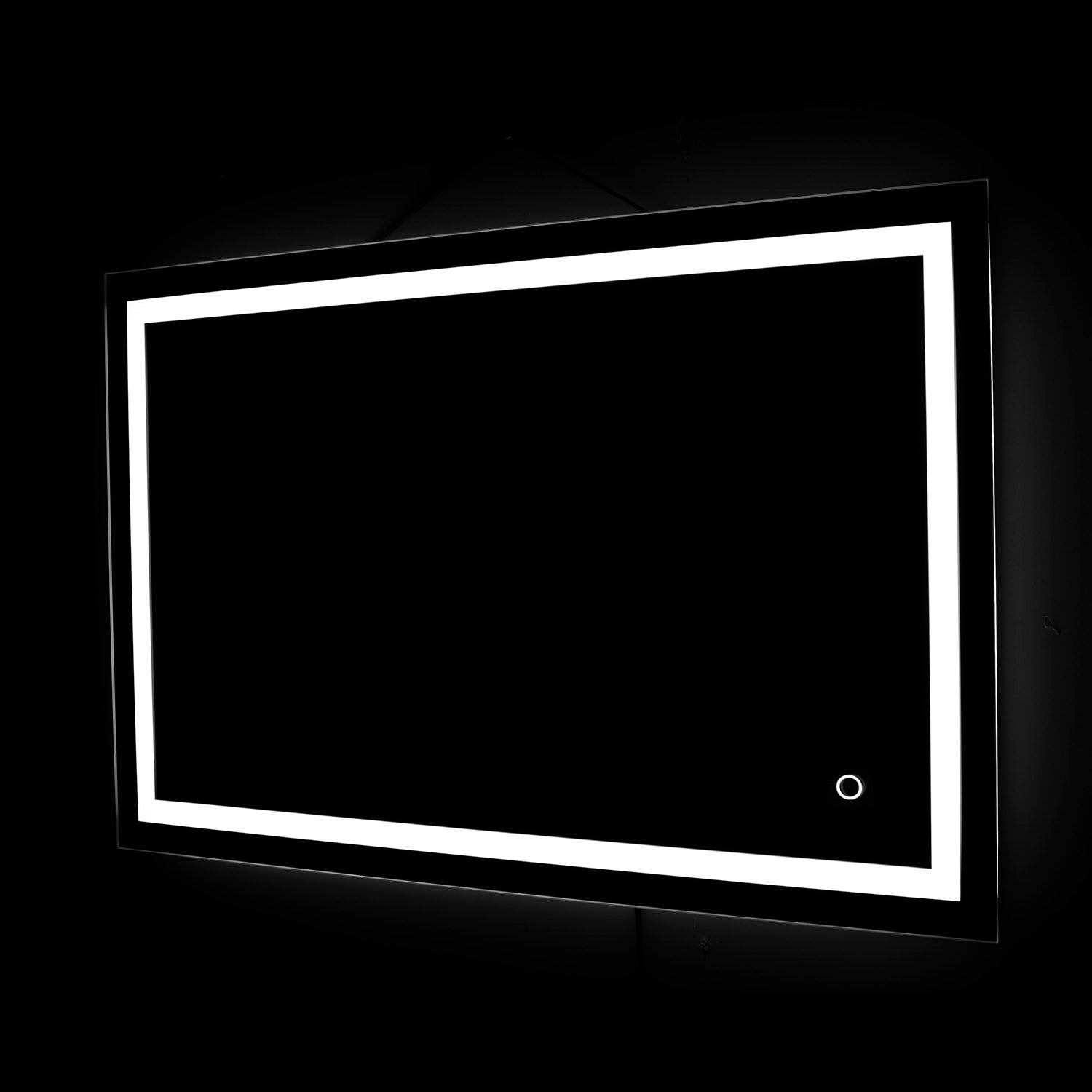 Lyra 48 x 30 Inch LED Mirror  - Shop at Home Craft Studio - 19