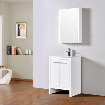 Milan 24 Inch Vanity  - Shop at Home Craft Studio - 1