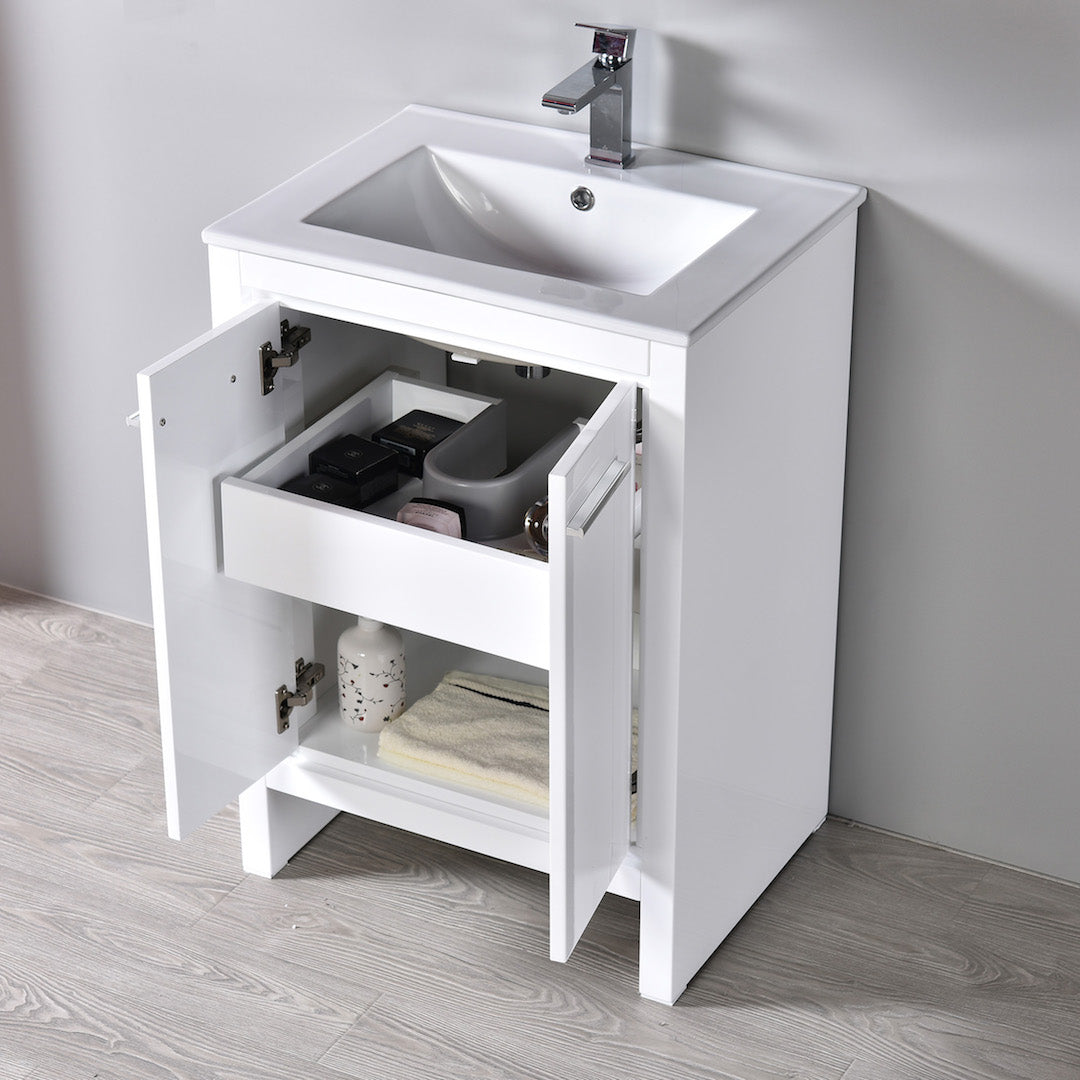 Milan 24 Inch Vanity  - Shop at Home Craft Studio - 2
