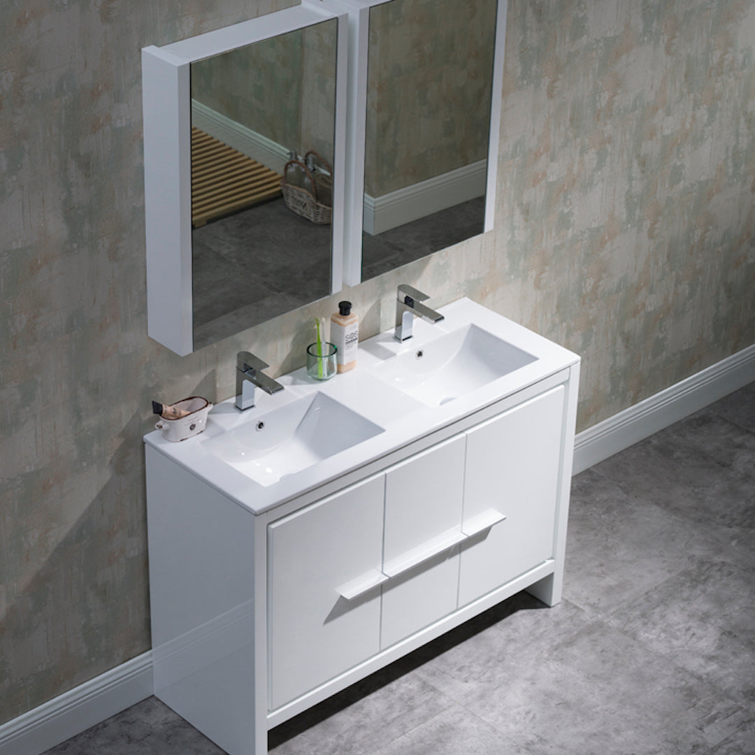 Milan 48 Inch Vanity  - Shop at Home Craft Studio - 2