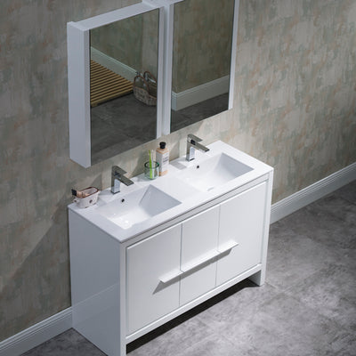Milan 48 Inch Vanity  - Shop at Home Craft Studio - 2