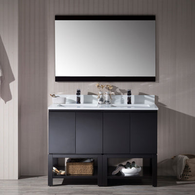 Monaco 48 Inch Vanity – Double Basins  - Shop at Home Craft Studio - 1