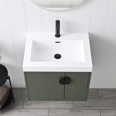 Moss 24″ Vanity with Acrylic Sink  - Shop at Home Craft Studio - 5
