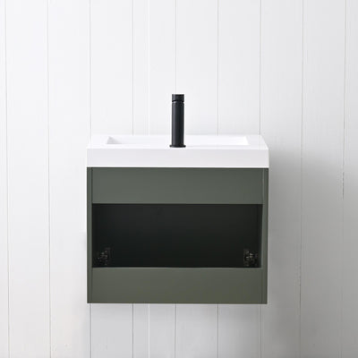 Moss 24″ Vanity with Acrylic Sink  - Shop at Home Craft Studio - 7