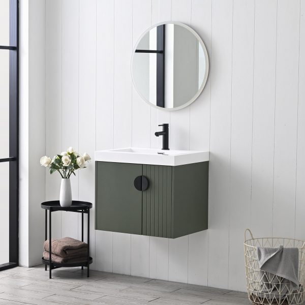 Moss 24″ Vanity with Acrylic Sink  - Shop at Home Craft Studio - 9