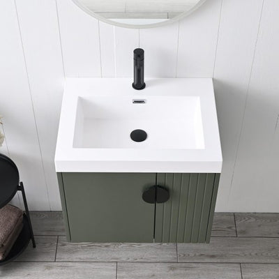 Moss 24″ Vanity with Acrylic Sink  - Shop at Home Craft Studio - 12