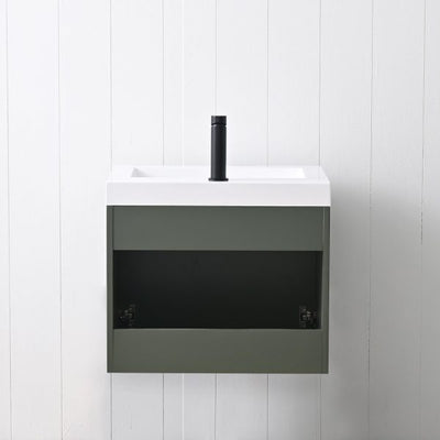 Moss 24″ Vanity with Acrylic Sink  - Shop at Home Craft Studio - 14