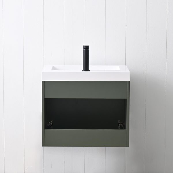 Moss 24″ Vanity with Acrylic Sink  - Shop at Home Craft Studio - 14