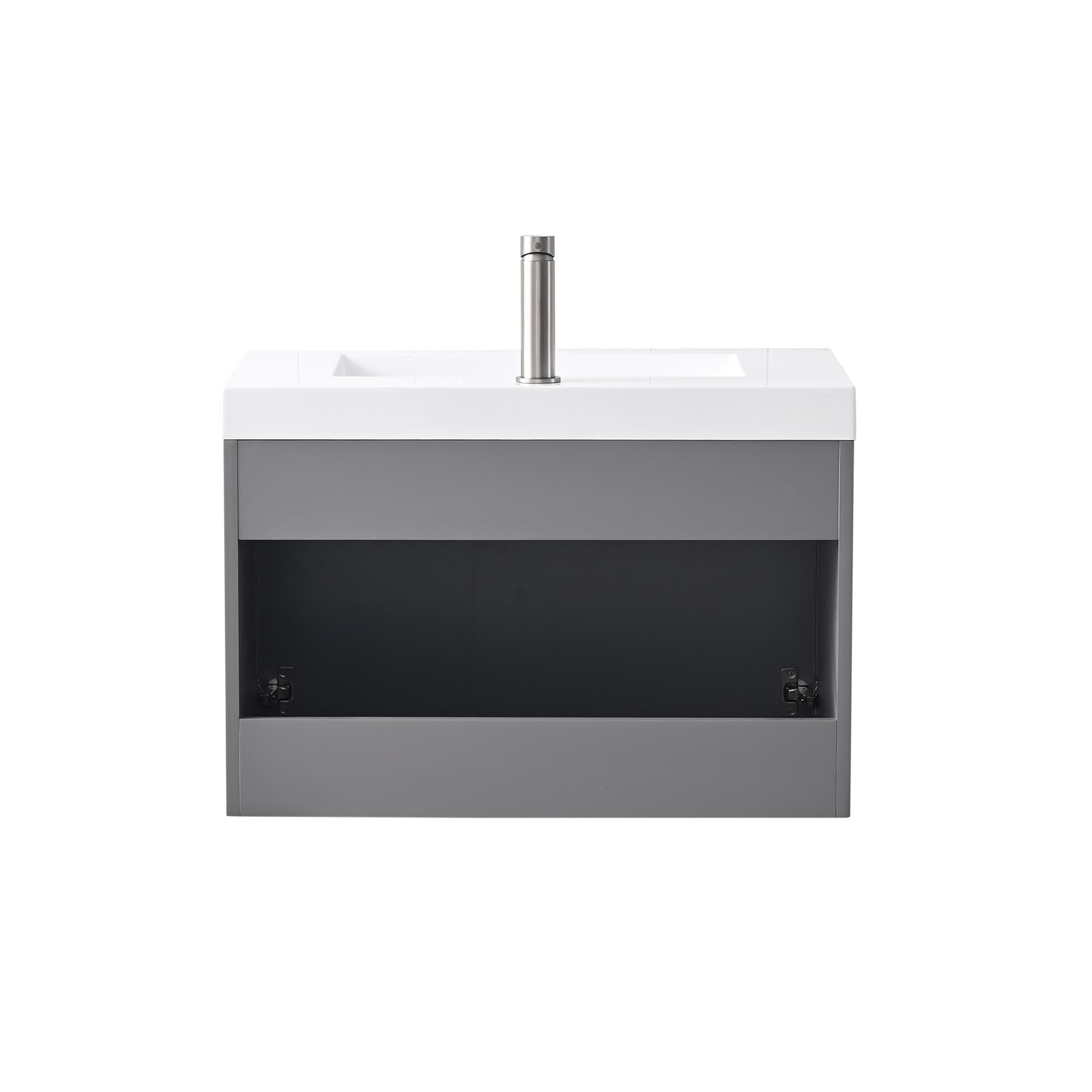 Moss 30″ Vanity with Acrylic Sink  - Shop at Home Craft Studio - 9