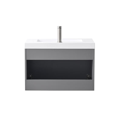 Moss 30″ Vanity with Acrylic Sink  - Shop at Home Craft Studio - 9
