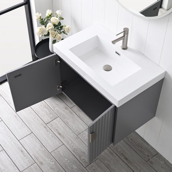 Moss 30″ Vanity with Acrylic Sink  - Shop at Home Craft Studio - 16
