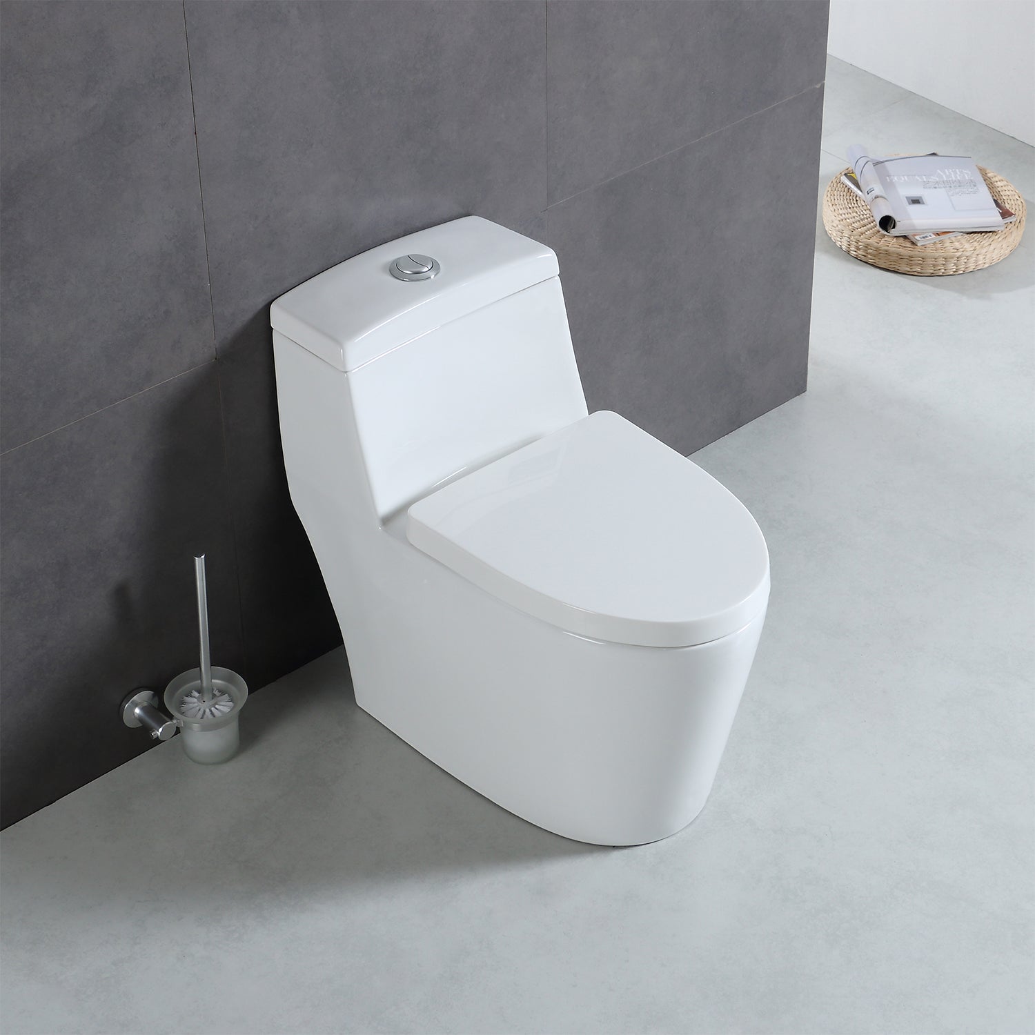 One Piece Toilet T9 05  - Shop at Home Craft Studio - 3