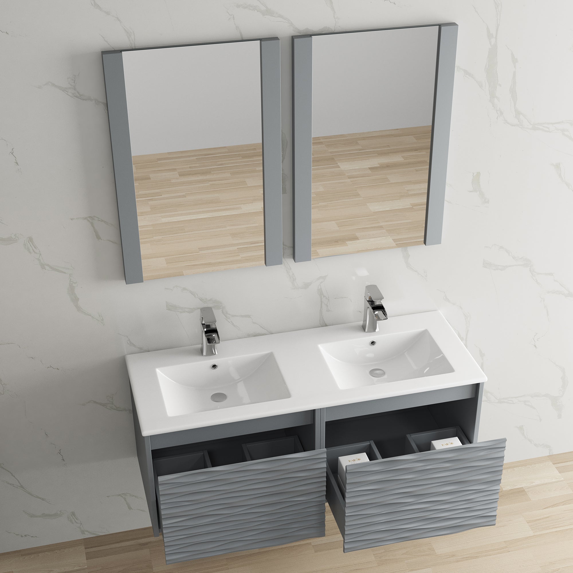 Paris 48 Inch Vanity  - Shop at Home Craft Studio - 5