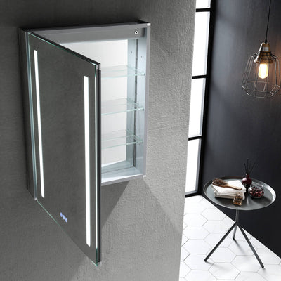 Pillar – 24 Inches LED Medicine Cabinet  - Shop at Home Craft Studio - 6