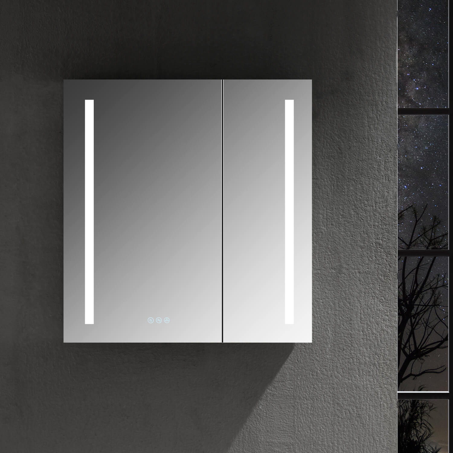 Pillar – 30 Inches LED Medicine Cabinet  - Shop at Home Craft Studio - 3