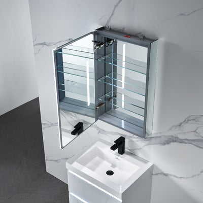 Pollux- 20 Inch LED Medicine Cabinet  - Shop at Home Craft Studio - 8