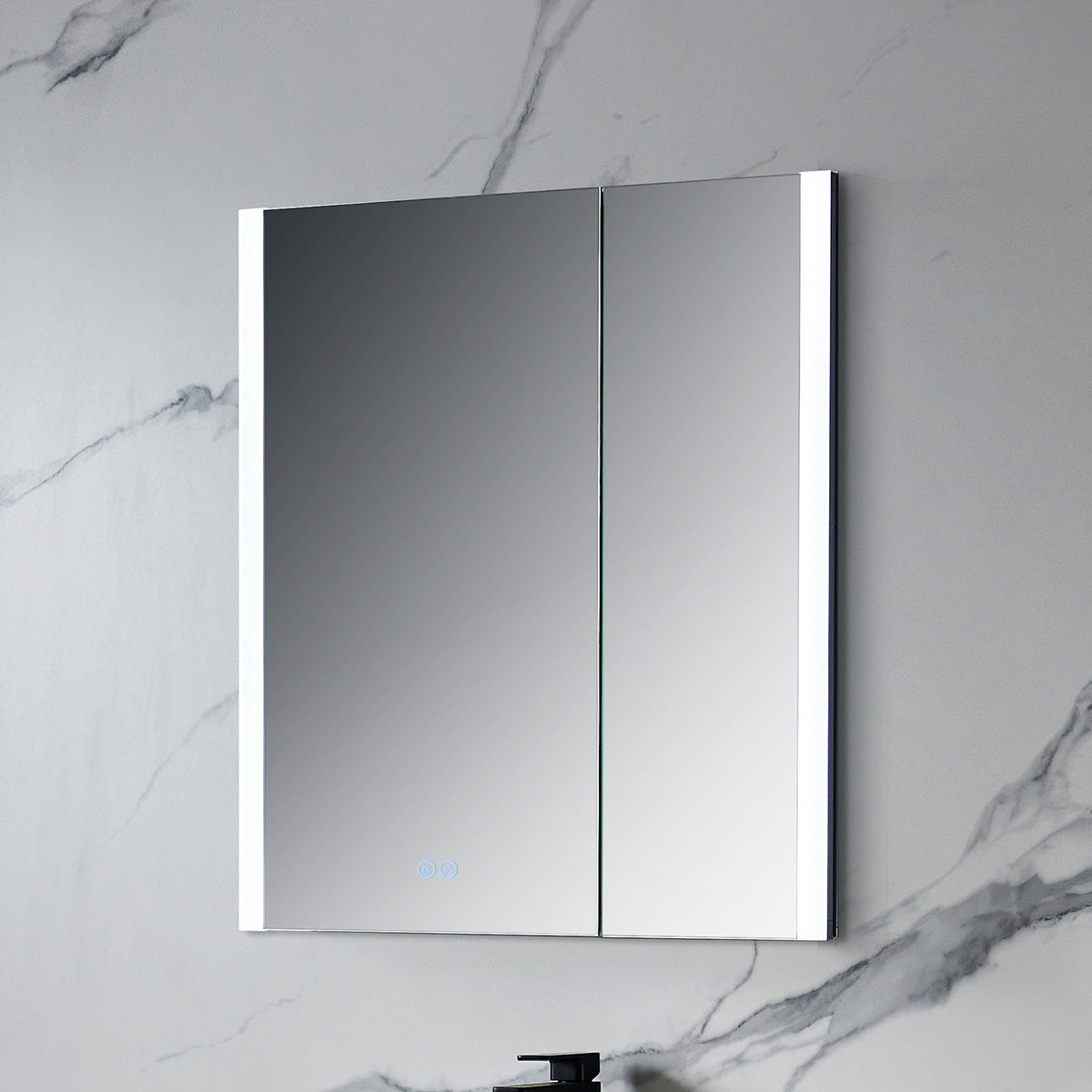 Pollux- 30 Inch LED Medicine Cabinet  - Shop at Home Craft Studio - 3