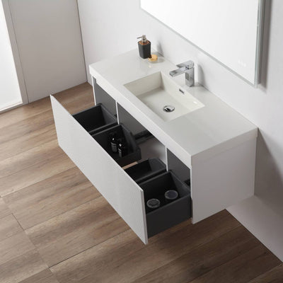 Positano 48″ Single Vanity  - Shop at Home Craft Studio - 7