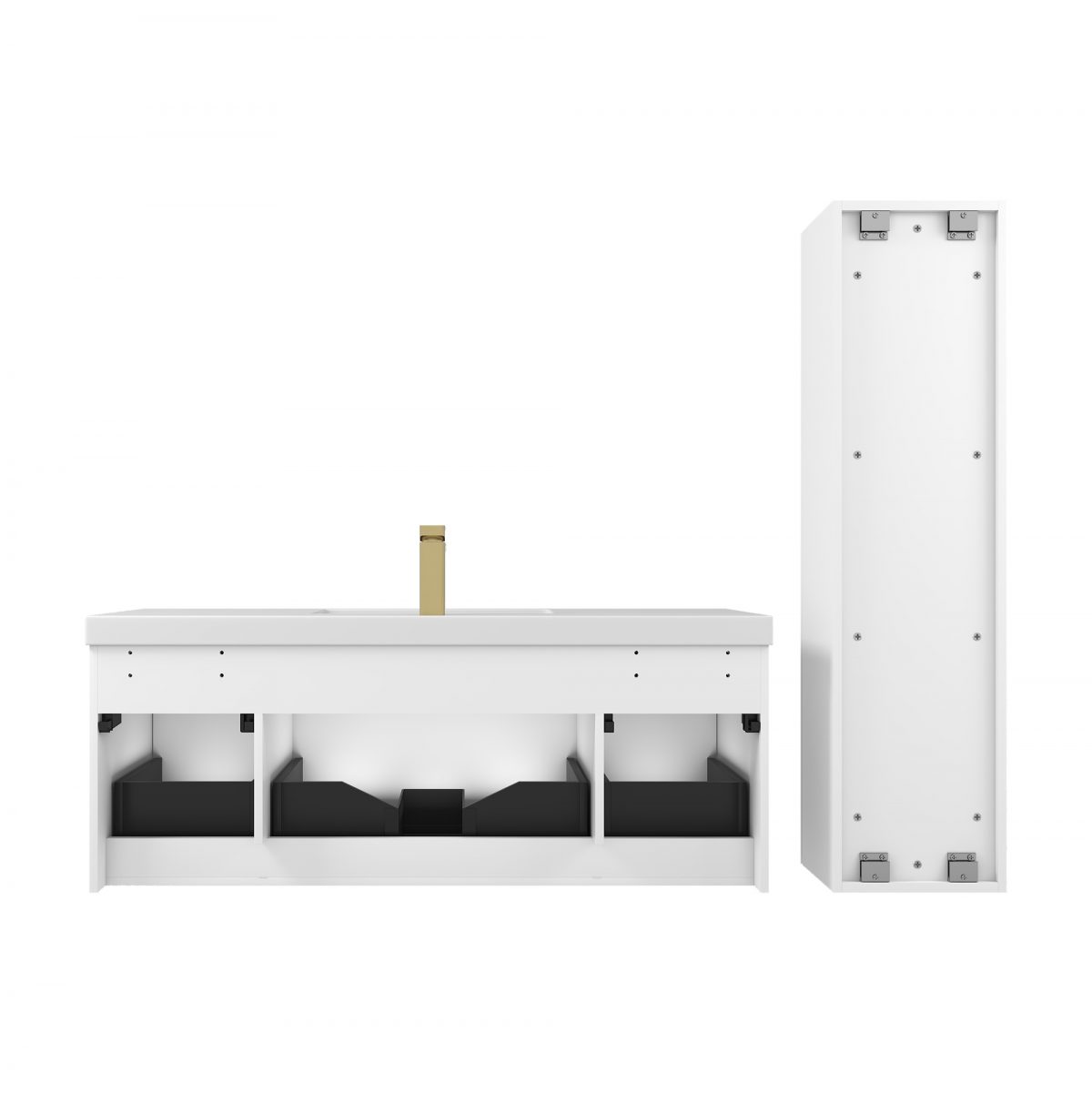 Positano 48″ Single Vanity  - Shop at Home Craft Studio - 8