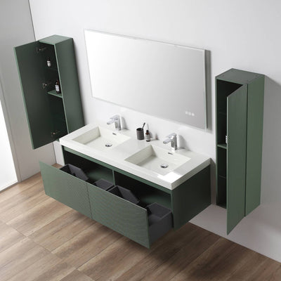 Positano 60″ Double Vanity  - Shop at Home Craft Studio - 2