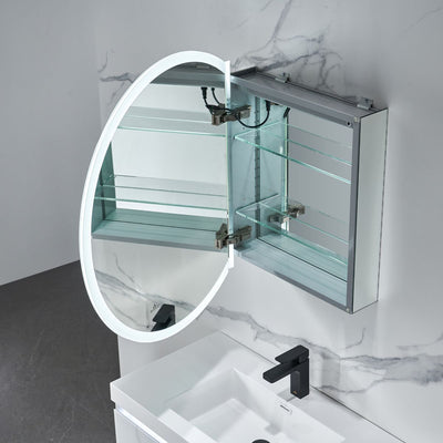 Regulus- 32 Inch LED Medicine Cabinet  - Shop at Home Craft Studio - 6
