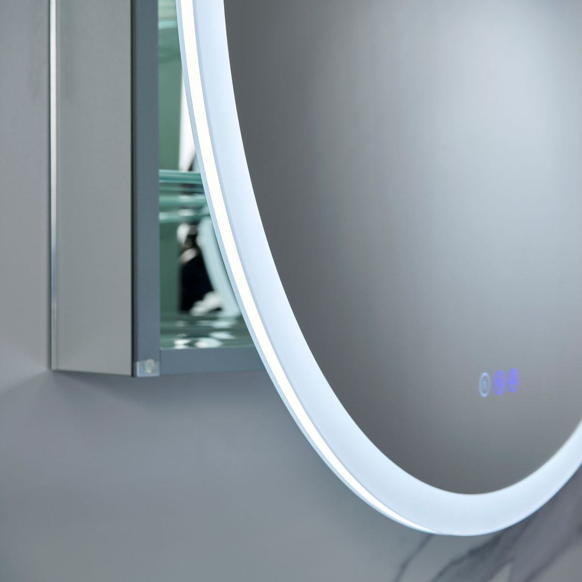 Regulus- 32 Inch LED Medicine Cabinet  - Shop at Home Craft Studio - 8