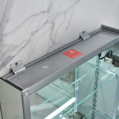 Regulus- 32 Inch LED Medicine Cabinet  - Shop at Home Craft Studio - 13