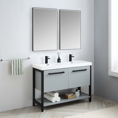 Riga 48 Inch Vanity – Double Sinks  - Shop at Home Craft Studio - 3