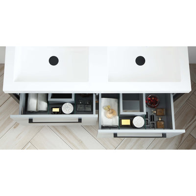 Riga 48 Inch Vanity – Double Sinks  - Shop at Home Craft Studio - 5