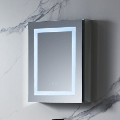 Rigel – 20 Inch LED Medicine Cabinet  - Shop at Home Craft Studio - 4