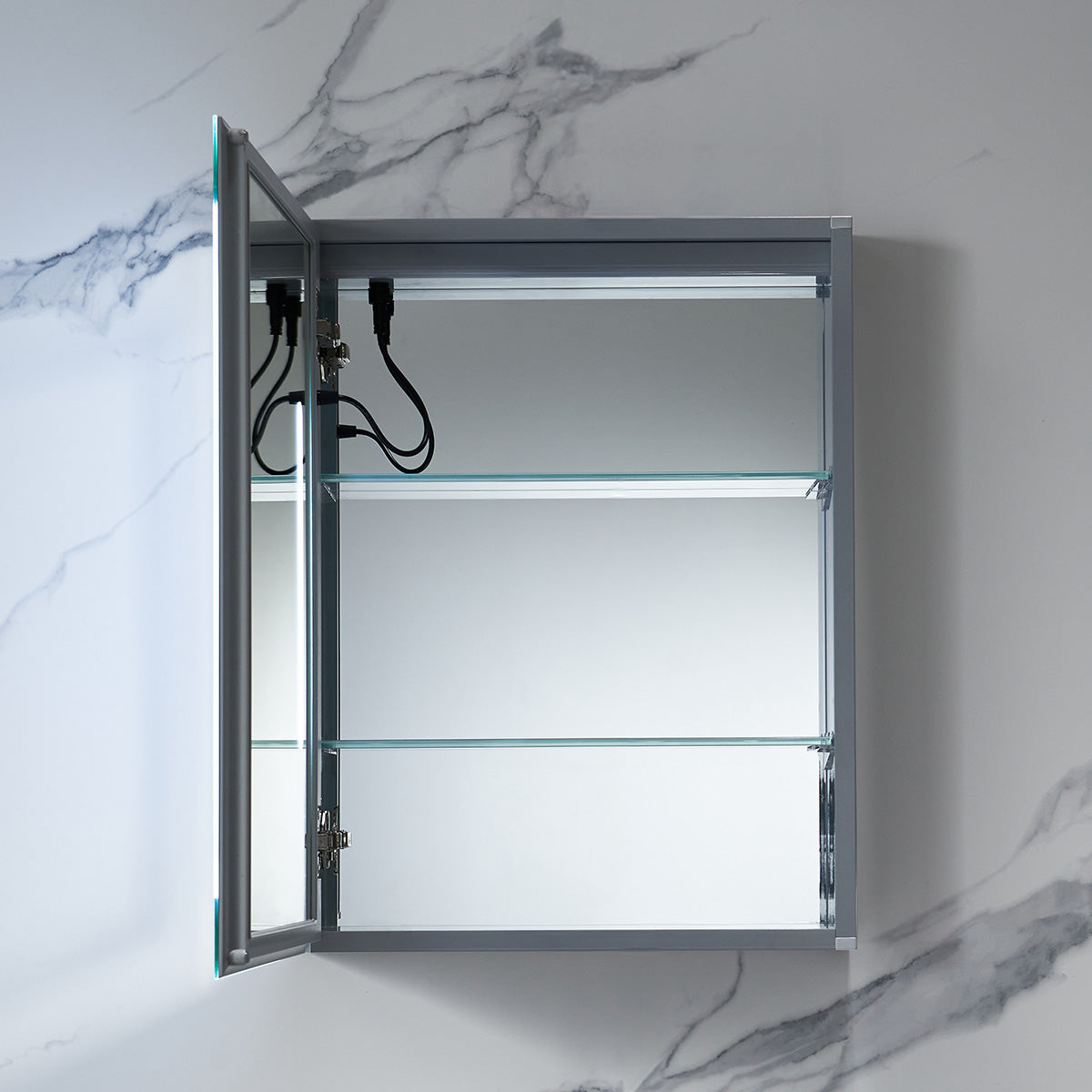 Rigel – 20 Inch LED Medicine Cabinet  - Shop at Home Craft Studio - 5