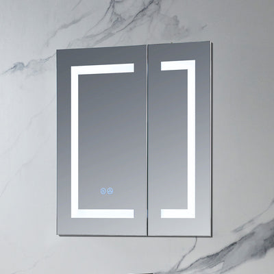 Rigel – 25 Inch LED Medicine Cabinet  - Shop at Home Craft Studio - 4