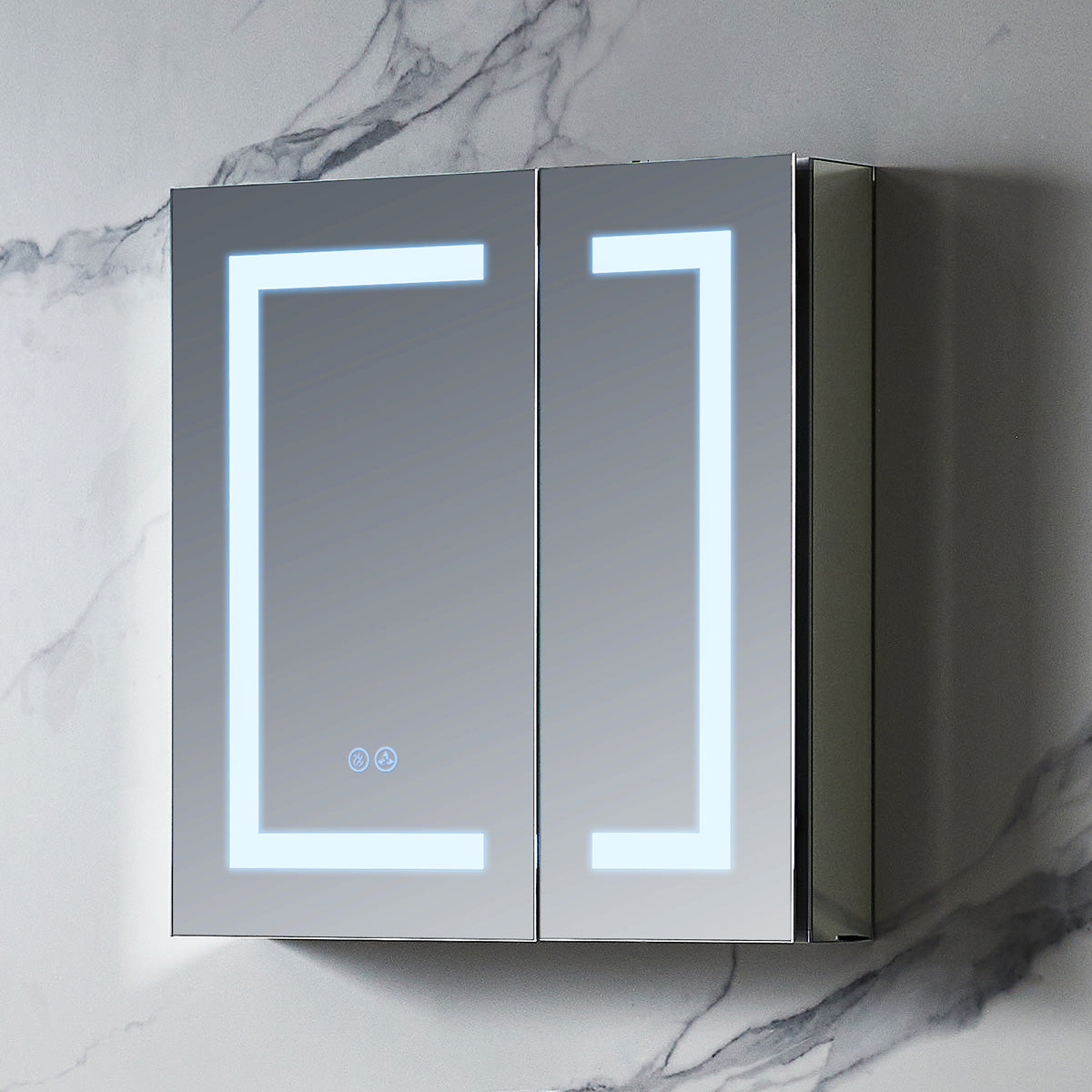 Rigel – 25 Inch LED Medicine Cabinet  - Shop at Home Craft Studio - 5