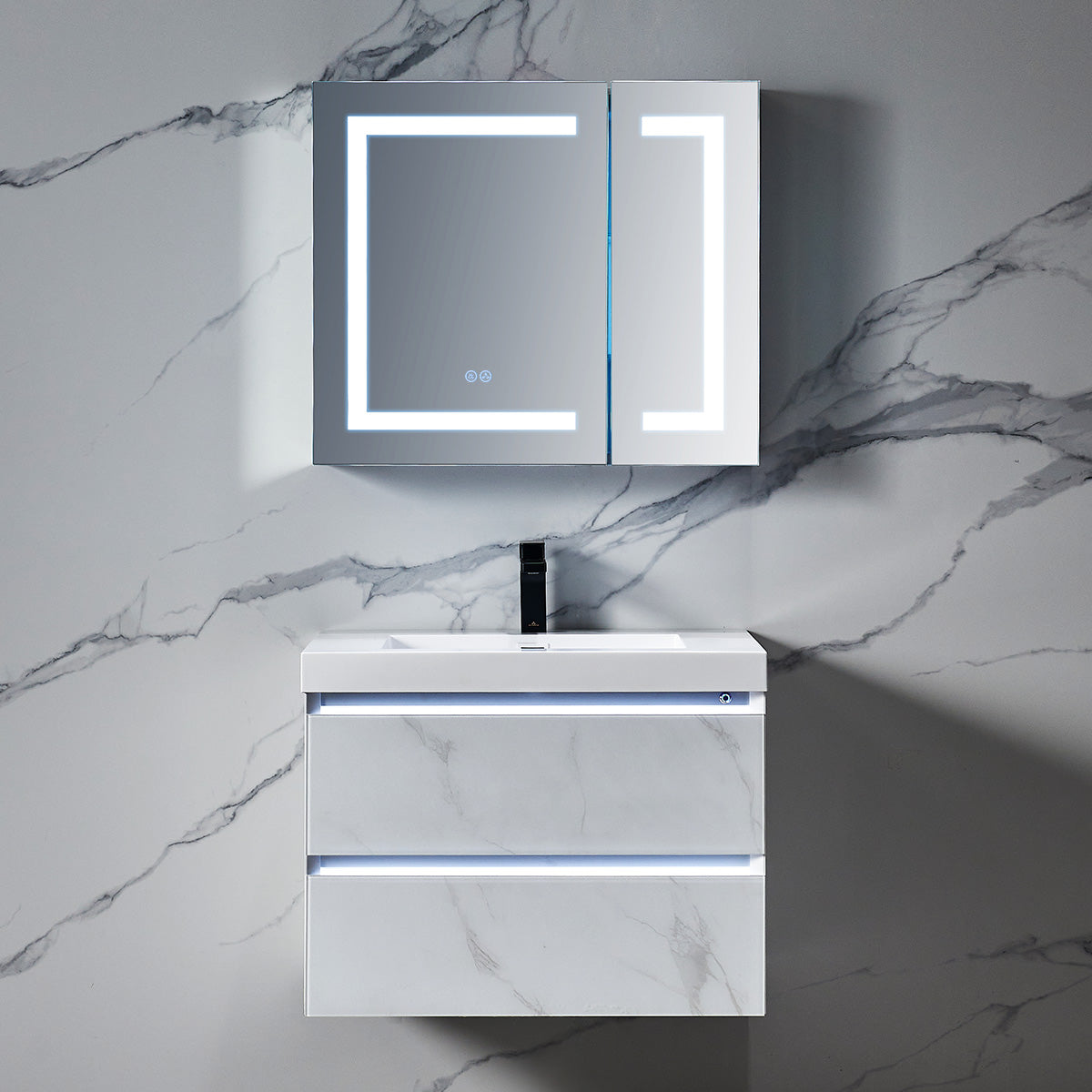 Rigel – 30 Inch LED Medicine Cabinet  - Shop at Home Craft Studio - 1
