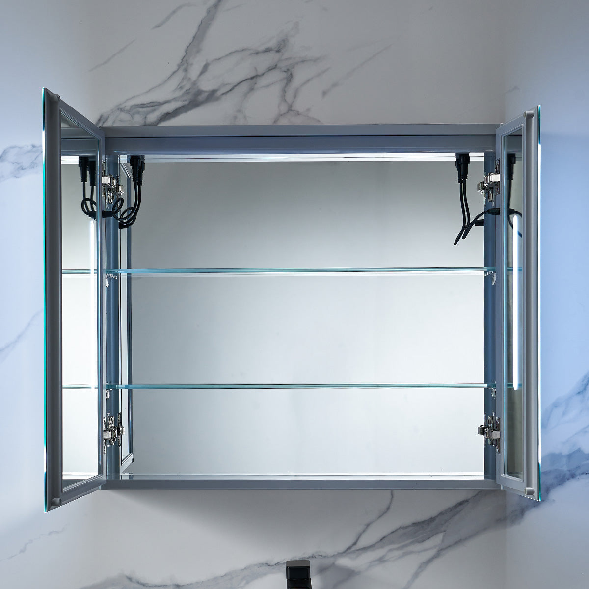 Rigel – 30 Inch LED Medicine Cabinet  - Shop at Home Craft Studio - 2