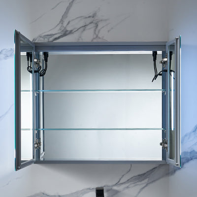 Rigel – 30 Inch LED Medicine Cabinet  - Shop at Home Craft Studio - 2