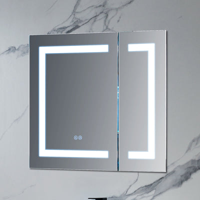 Rigel – 30 Inch LED Medicine Cabinet  - Shop at Home Craft Studio - 4