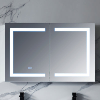 Rigel – 40 Inch LED Medicine Cabinet  - Shop at Home Craft Studio - 3
