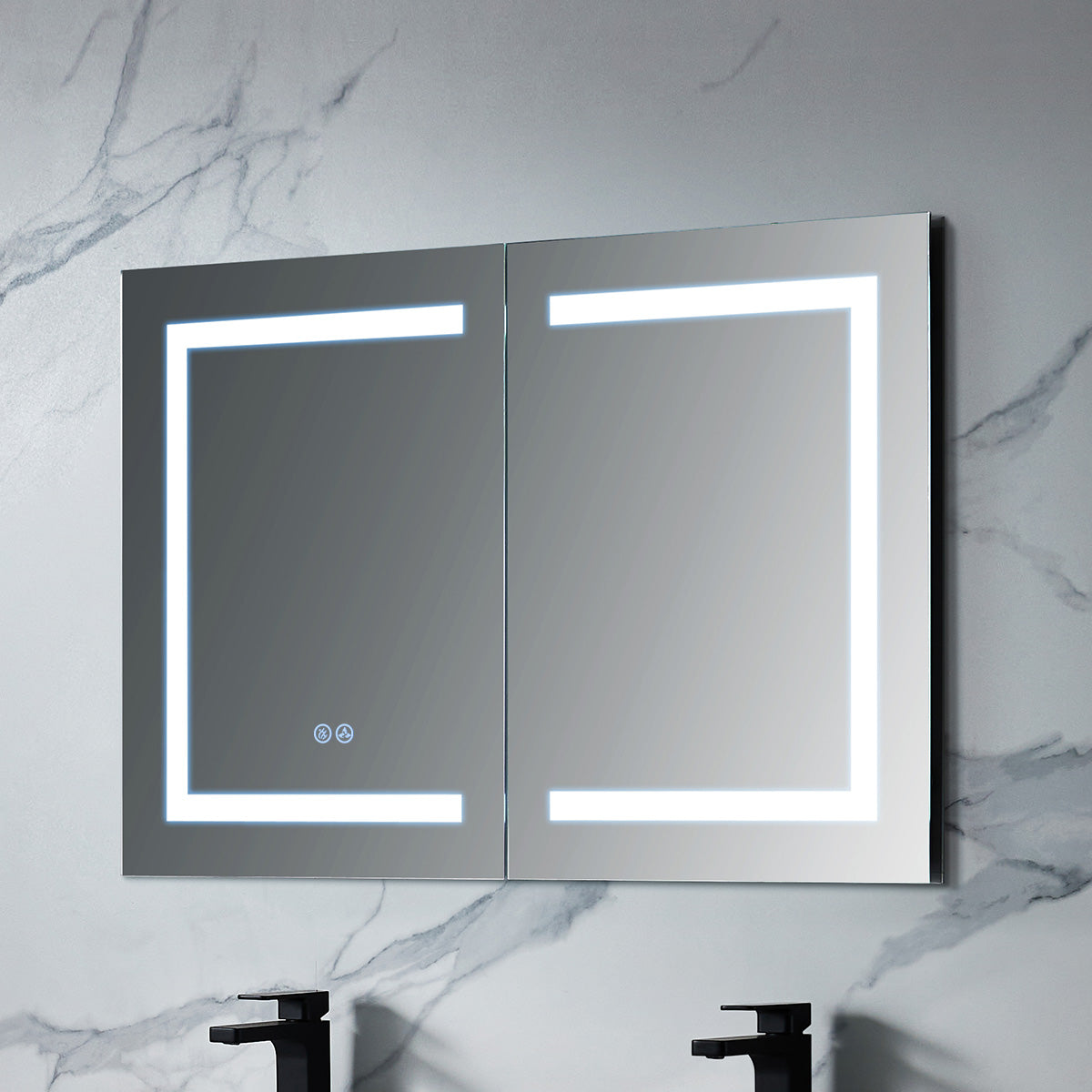 Rigel – 40 Inch LED Medicine Cabinet  - Shop at Home Craft Studio - 4