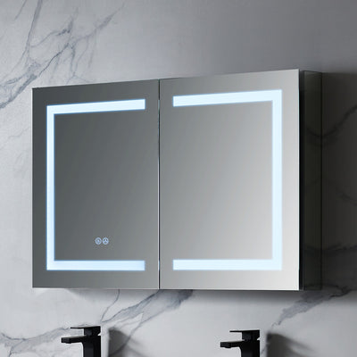 Rigel – 40 Inch LED Medicine Cabinet  - Shop at Home Craft Studio - 5