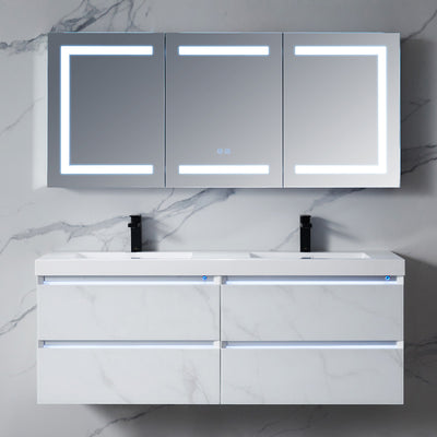 Rigel – 60 Inch LED Medicine Cabinet  - Shop at Home Craft Studio - 1