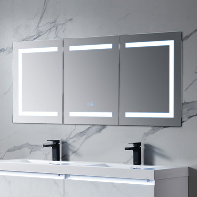 Rigel – 60 Inch LED Medicine Cabinet  - Shop at Home Craft Studio - 4