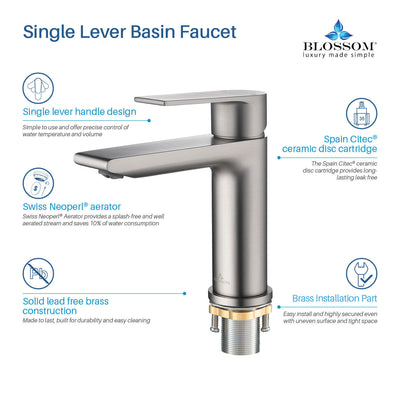 Single Handle Lavatory Faucet – F01 102  - Shop at Home Craft Studio - 6
