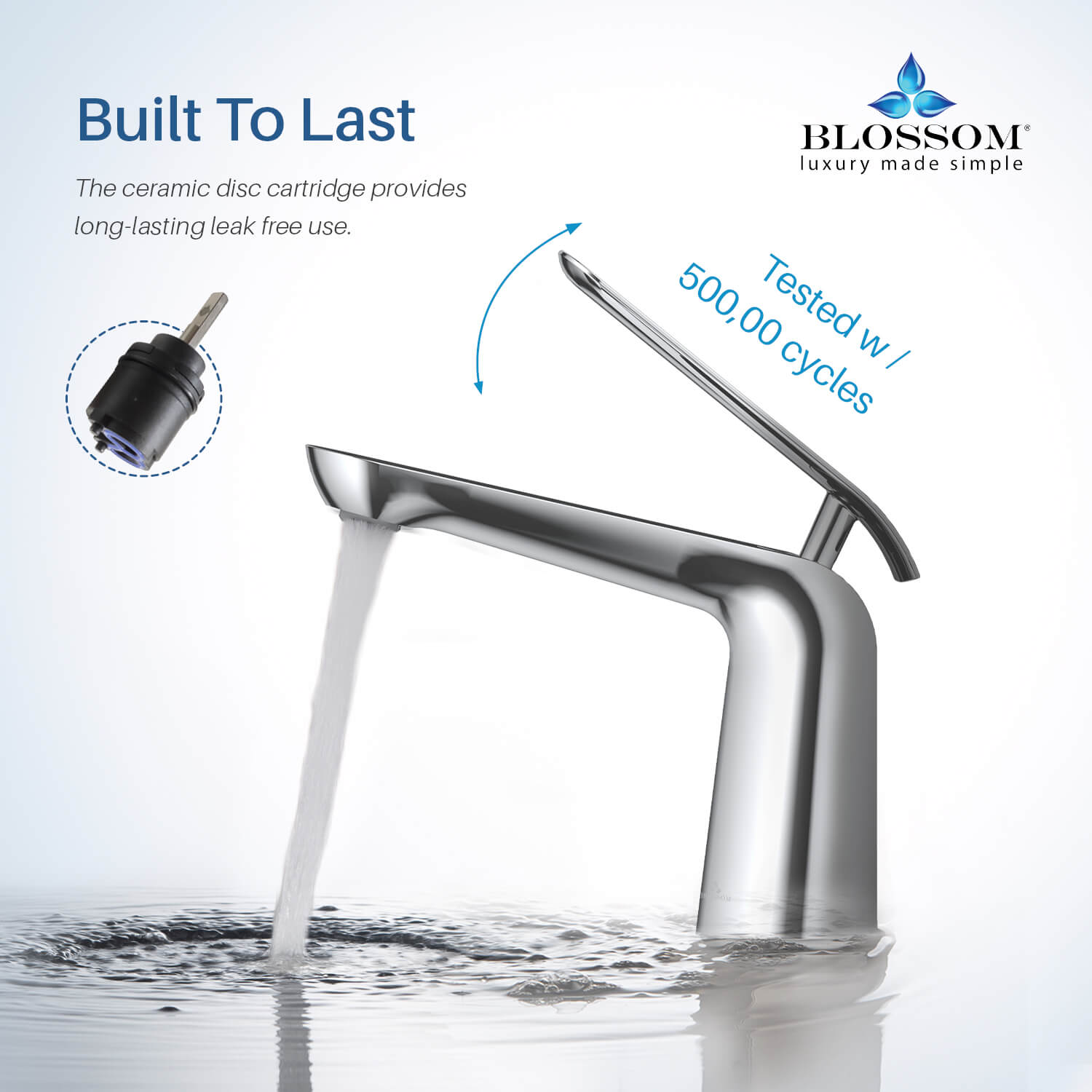 Single Handle Lavatory Faucet – F01 106  - Shop at Home Craft Studio - 5