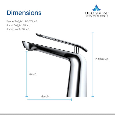 Single Handle Lavatory Faucet – F01 106  - Shop at Home Craft Studio - 12