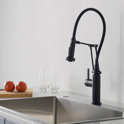 Single Handle Pull Out Kitchen Faucet – F01 208  - Shop at Home Craft Studio - 1