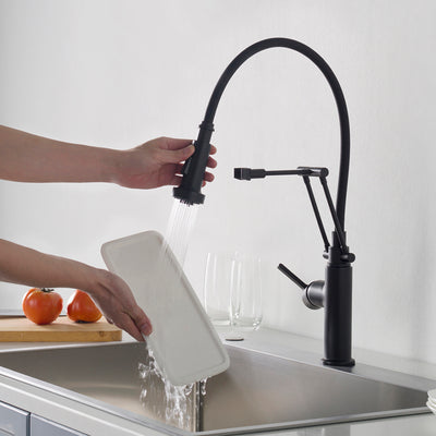 Single Handle Pull Out Kitchen Faucet – F01 208  - Shop at Home Craft Studio - 4